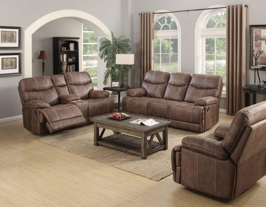 Emerald Home Earl Loveseat in Brown