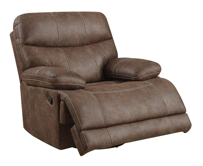 Emerald Home Earl Swivel Recliner in Brown image