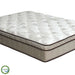 Lilium White/Brown 13" Euro Pillow Top Mattress, Cal.King image