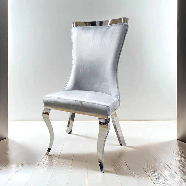 Basilicata Silver Chair (2/CTN) image