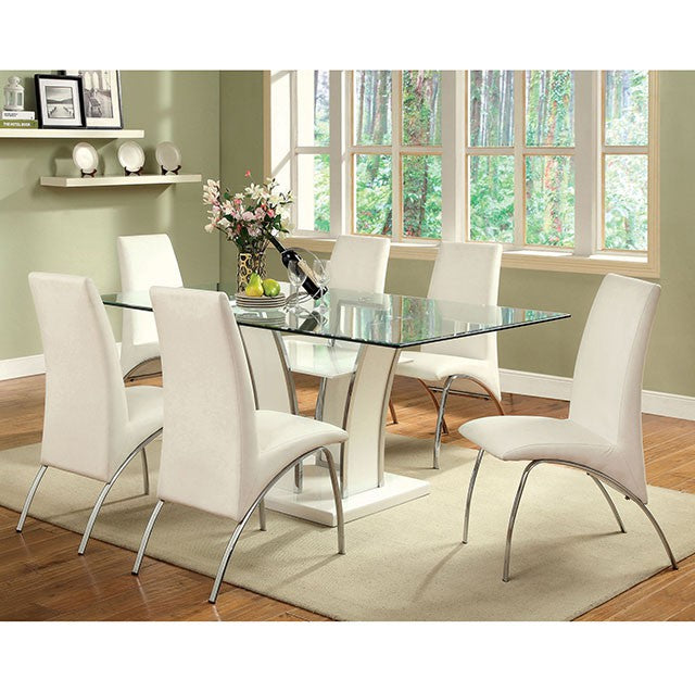 Mauna White Side Chair